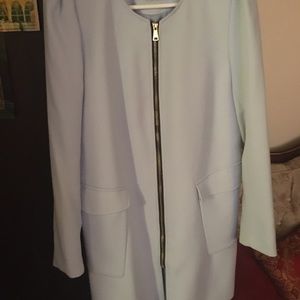 H&M blazer light blue